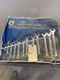 Omaha Industrial Tool 14 pc. combination metric wrench set, 6MM up to 23MM. SHIPPING AVAILABLE