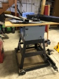 Delta Router/Shaper on Stand and Wheels. NO SHIPPING AVAILABLE ON THIS LOT!