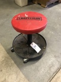 Craftsman Shop Stool on Wheels. NO SHIPPING AVAILABLE ON THIS LOT!