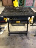 Craftsman Adjustable Work table 30'' W x 20.5''D. NO SHIPPING AVAILABLE ON THIS LOT!