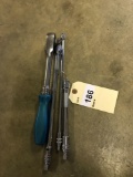 Snap-On 1/2'' Ratchet and Snap-On Extensions