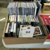 Assortment of Country Music CDs, Cassett, 8-Trac tapes
