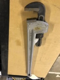 24'' Ridgid Alum. Pipe Wrench