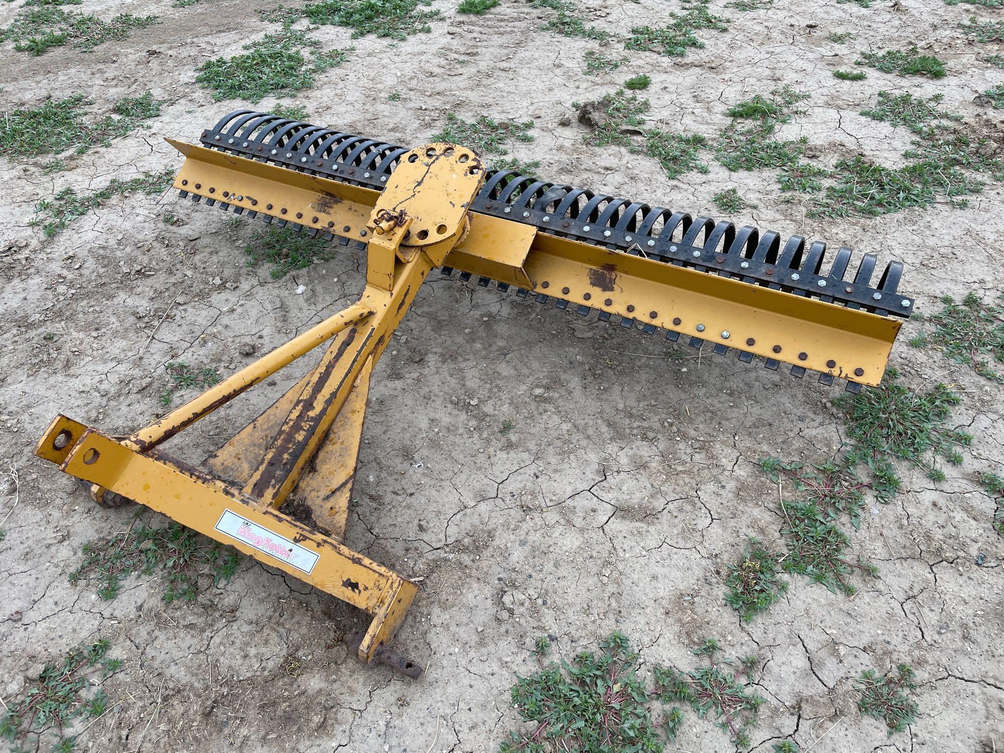King kutter outlet landscape rake