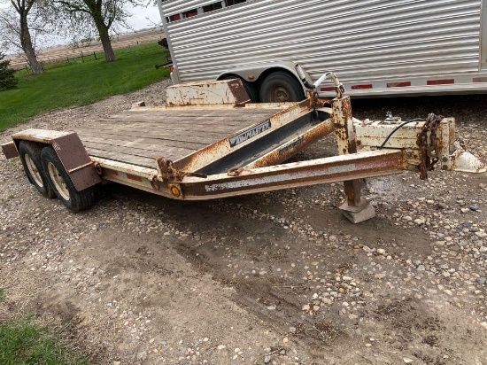 TOW-MASTER 7'x15' TILT BED TRAILER