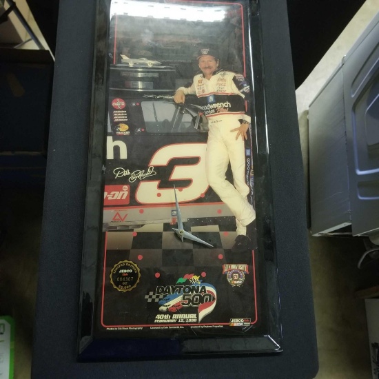 Dale Earnhardt Wall Clock, 23'' x 11''