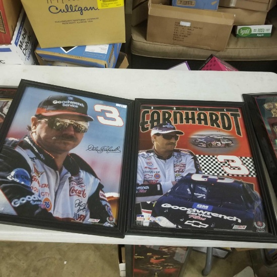 2ct Dale Earnhardt Framed Posters, 18''x22''