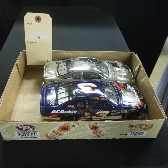 2 Action NASCARS, 1/24 scale, Dale Earnhardt