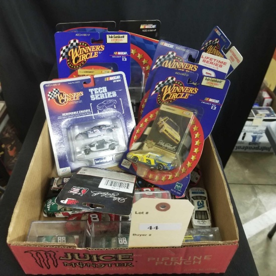 Assortment of Dale Earnhardt Collectible Cars, 1/64 scale, some NIB