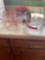 Pyrex glass measuring cups.... Shipping