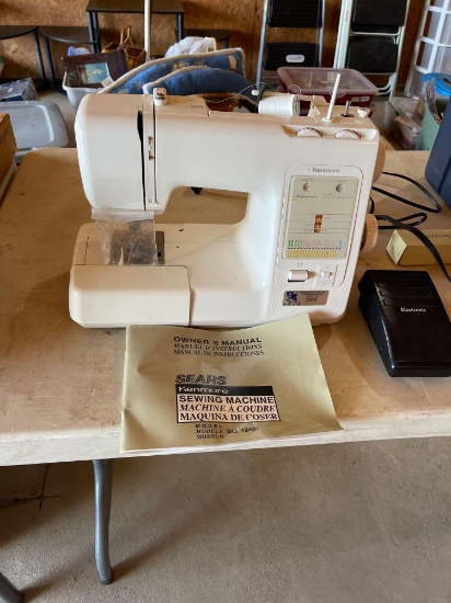 Sears table top sewing machine,