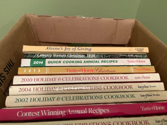 Cookbooks.