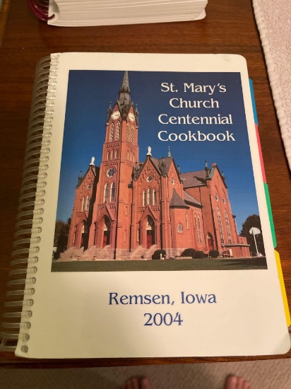 Remsen St. Mary's Church Centennial Cookbook.... Shipping