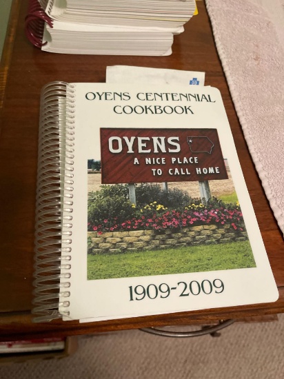 Oyens Centennial Cookbook.... Shipping