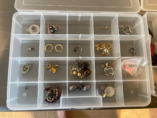 2 totes of misc. jewelry.... Shipping