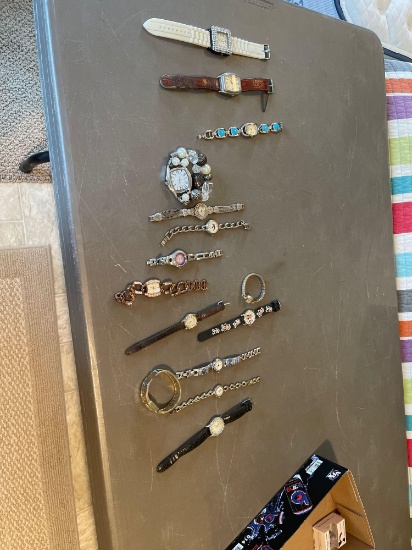 Watches: Cannes, Quartz, Fossil, Ann Klein, etc.... Shipping