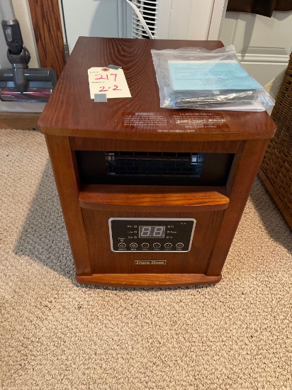 Dura electric heater and floor fan