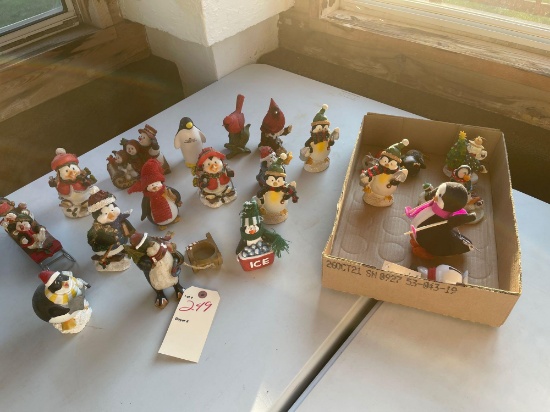 Assorted figurines