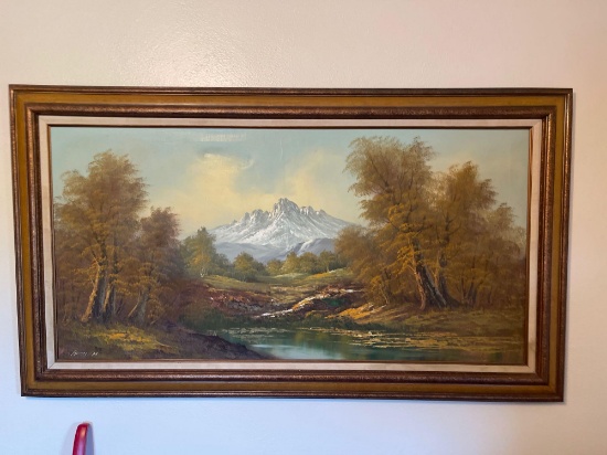 Dirt Devil vacuum cleaner, framed picture, etc.