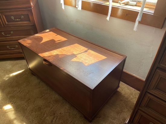 Very sturdy cedar chest, 40 inches W 19 inches H 20 inches D