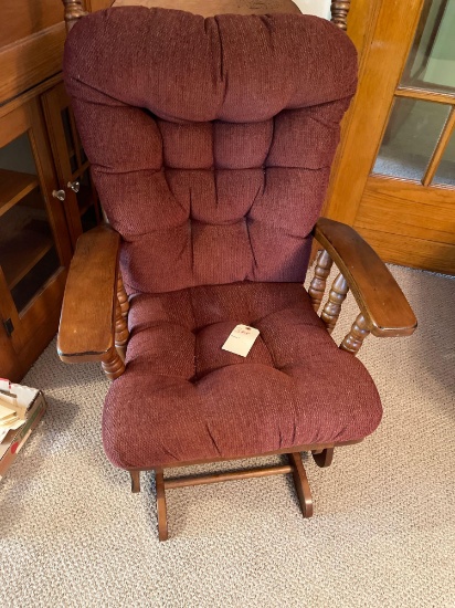 Glider rocker (nice).