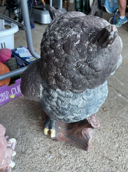 20'' tall cement Owl.