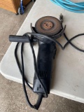 Seers craftsman industrial 4 1/2 inch disc grinder, weed sprayer, extension cord.