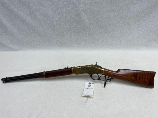 Winchester model 1866, 44-40 Cal. Optional rear sight, wood refinished, needs elevator spring. No SN