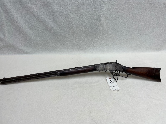 Winchester model 1873, 44-40 cal. Year 1881 with octagon barrel. Antique rifle with desirable