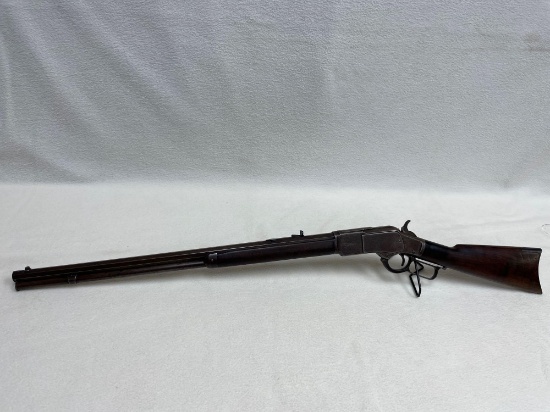 Winchester model 1873, 22 short. Year 1891. Octagon barrel, only 19,552 produced. Needs firing pin