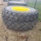 TIRE SPARE 30.5X32 Diamond Tread YELLOW