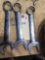 3ct Snap-On SAE Combination Wrench Set 1 1/16'' - 1 3/16''