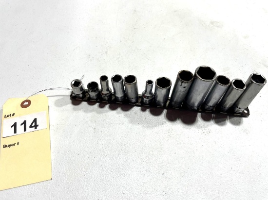 Snap-On...SAE 3/8'' Sockets