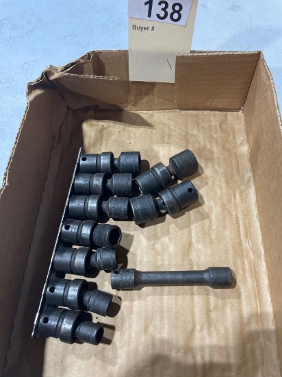 Snap-On...1/2'' Metric Swivel Impact Sockets