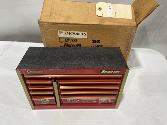 Snap-On...80th Anniversary Mini Metal Toolbox, NIB