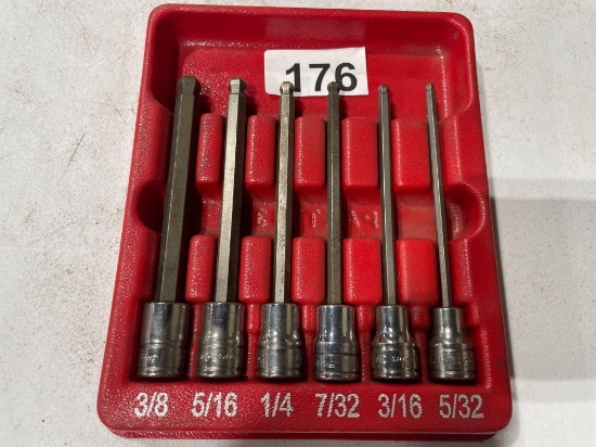 Snap-On...3/8'' SAE Long Hex Bit Sockets