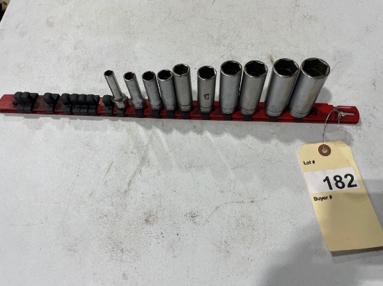 Snap-On...3/8'' SAE Deep Well Sockets