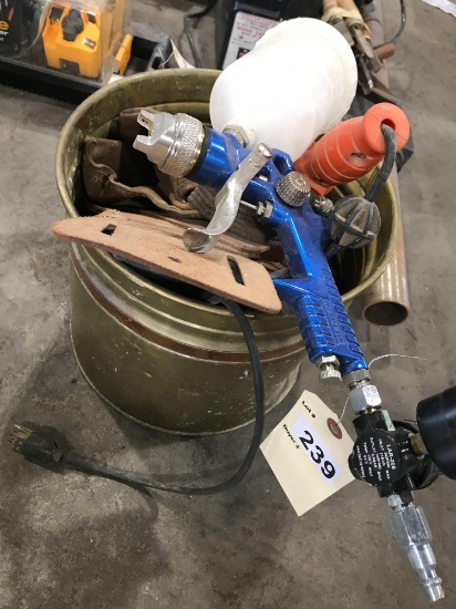 Air Sprayer, Trouble Light and More