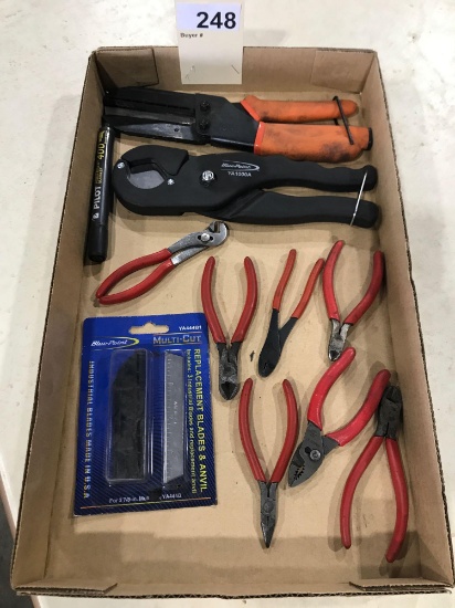Snap-On and Blue Point Tools, Assortment