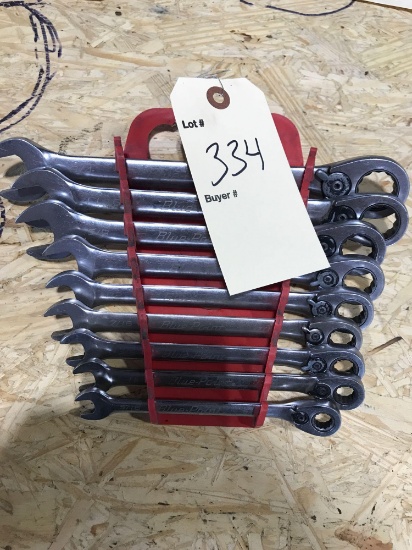 9 ct Blue Point SAE Gear Wrenches 5/16'' - 3/4''
