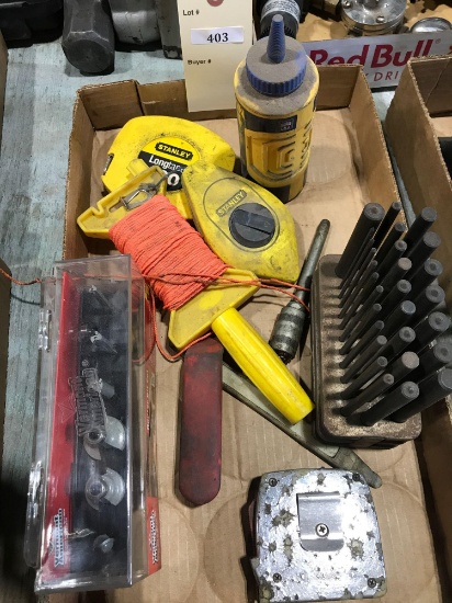 Chalk Lines, Router Bit Set and More......