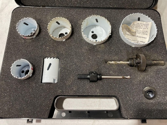 Snap-On 8 Piece Hole Saw Set...