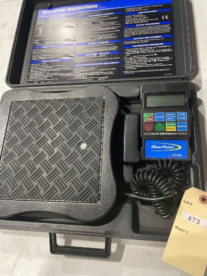 Blue-Point Electronic Refrigerant Scale