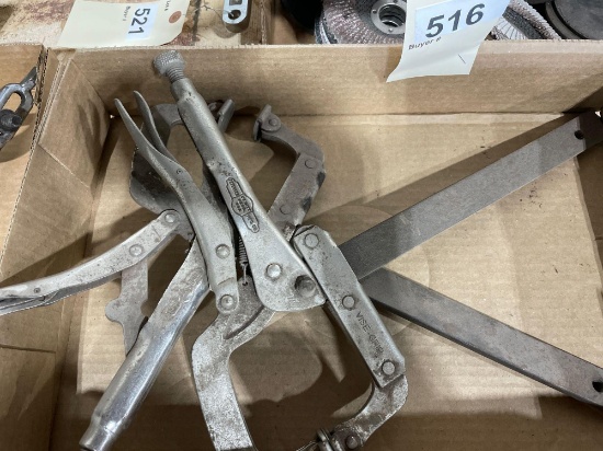 2 Vise-Grip Welding Clamps
