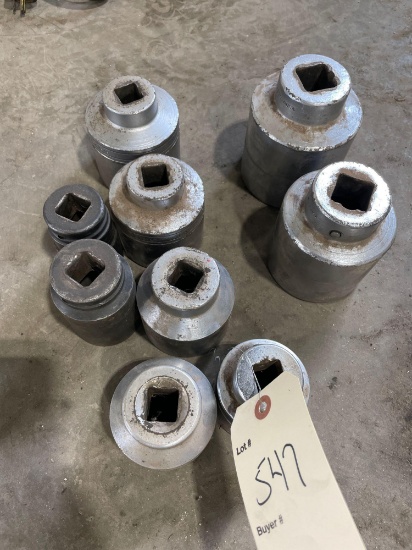 Assorted 3/4'' Drive and and 1'' Drive with Large Sockets