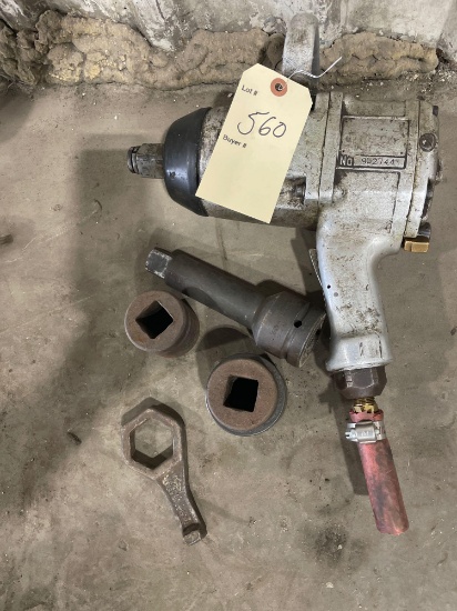 1'' Air Impact Wrench, Sockets and More