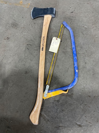 Ax and Saw. NO SHIPPING AVAILABLE ON THIS LOT!