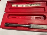 Snap-On...1/4'' Torque Wrench, in Case