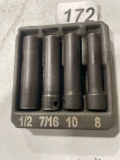 Snap-On...3/8'' SAE & Metric Deep Impact Sockets