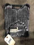 Hyper Tough Combination Wrench Set, SAE and Metric